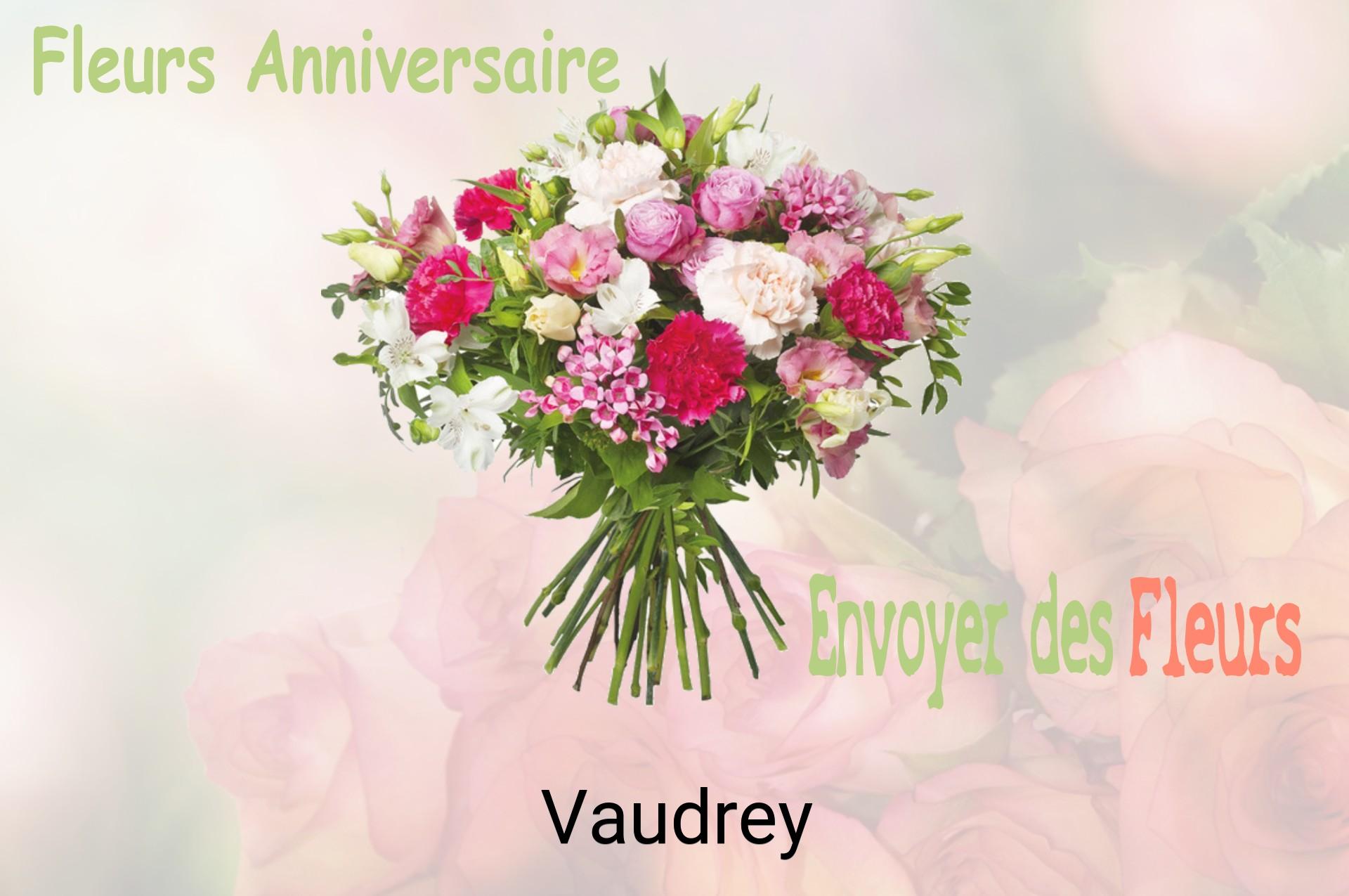 Bouquet de fleurs d’anniversaire livré à Vaudrey